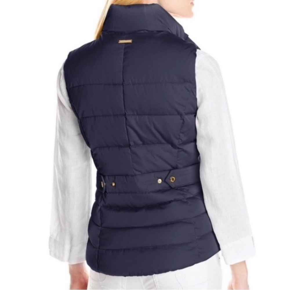 New Lilly Pulitzer True Navy Isabelle Vest - Picture 2 of 15